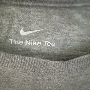 Nike Heather Gray Lacrosse T-Shirt